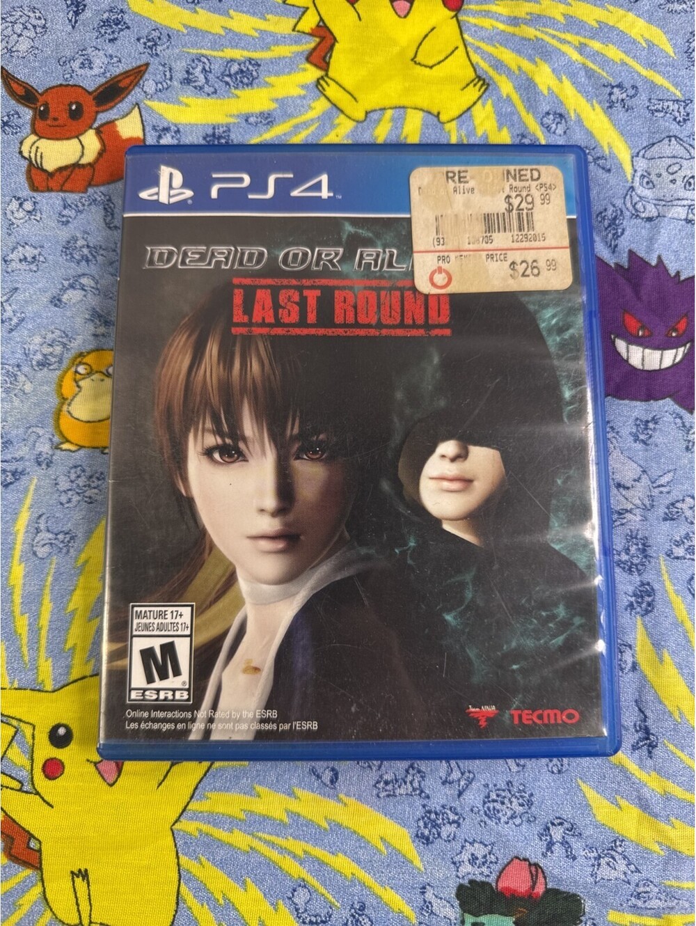 Dead or Alive 5 Last Round | Sony PlayStation 4 PS4 2015 US Edition CIB Complete